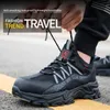 Dress Shoes Safety Men Anti-Puncture Steel Toe Work Boots Lightweight And Breathable Sneakers Indestructible 220921