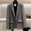Kadın Suits Kadın Blazers Moda Kadınlar Blazer Ceket Yüksek Kaliteli Sandro Ceket Sonbahar Kış Paltoları Günlük Gevşek