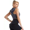 Trendy Fitness Running Canotte con cappuccio per le donne Palestra Yoga Quick Dry Sport senza maniche Built-in Chest Pad Vest T-shirt 20W104