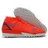 Soccer shoes Superfly 8 Academy TF Turf Cleats Football Boots Cr7 Neymar Scarpe Da Calcio Chuteiras Men Breathable