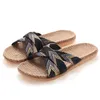 Slippers Suihyung Multicolor Flax For Women 2022 Summer Indoor Shoes Home Casual Slides Cross Blet Ladies Flip Flops Sandals