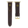 Correa de reloj de cuero diseñador para banda iwatch 38 mm 44 mm 41 mm 42 mm 44 mm 45 mm Carta Strap Smart Strap