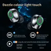 Yd03 TWS Mirror Wireless Earpenhones LED Display Bluetooth Headset Pekskärm Vattentät brusavbokning Spel in-Ear-hörlurar