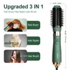 Curling Irons Ulepszone szczotkę powietrzną suszarkę do włosów i styler Volumizer 3 w 1 z generatorem jonowym Salon Curler Com grzebień 220921