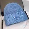 Berretti con teschio/teschio Cappello lavorato a maglia moda Autunno Inverno Designer Tinta unita caldo