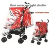 Wandelwagenonderdelen baby accessoires regencover waterdichte hoes voor kinderwagen over paraplu stofdichte niet-gifteloze smakeloze pu