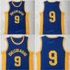 SJ Mens Degrassi Jerseys de basquete #9 Drake Jimmy Brooks Degrassi Community School Stitched Drake Jimmy Brooks Jersey