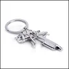 Keychains Water Spray Gun Keychain Handbags Men Creative Car Bag Key Ring Accessories Pendant Usef Chains Drop Delivery 2 Dhseller2010 Dhfd1