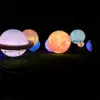 LED Giant Inflatable Planet Balloons Earth Moon Ball Jupiter Saturn Uranus Neptune Mercury Venus For Party Decoration