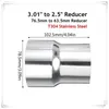 Exhaust Pipe Adapter 2.5 Inch ID To 3.5 Connector Reducer Stainless Steel