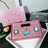 4 in 1 Lipstick Makeup and Perfume Set Travel Suit Christmas Lip Cosmetics Fragrancy Mini Gift Collection Kit in 4 pieces
