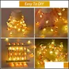 Party Decoration Easter String Lights for Home Morot Fairy Light levererar Happy Kids GiftSpartypartyparty Drop Delive BDESPORTS DH9JV