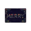 Metal Painting new christmas Merry Christmas retro tin painting bar cafe background wall Xmas frameless decorative mural Living Room Home decor Size