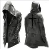 Men's Hoodies Fashion Halloween Men Capes Mens Sweatshirts Casual Hooded Drawstring Streetwear Clothing Tracksuit Man