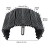 Microphone Isolation Shield 5-Panel Wind Screen Foldable 3/8" and 5/8" Threaded High Density Absorbing Foam