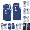 SJ NCAA College Villanova Wildcats Basketball Jersey 41 Saddiq Bey 43 Эрик Диксон 5 Джастин Мур 5 Фил Бут 1 Лоури Custom Stitched