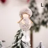 Kerstdecoraties Angel Doll pluche boom ornamenten Merry For Home 2022 Xmas Navidad Gifts Year