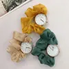 Wristwatches Creative Fashion Ribbon Digital Watch Little Fairy Elegant Personality Student Girl Without Clasp Bracelet