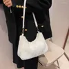 Evening Bags MONNET CAUTHY 2022 For Women Classic Elegant Office Lady Shoulder Bag Solid Color Black Khaki White Grey Practical