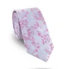 Noeuds papillon Mens Skinny Neck Tie Wedding Designer 6cm Largeur Étroite Corbatas Fleur Fine Slim Cravates Cravat
