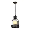 Pendant Lamps 2 Pcs Retro Industrial Style Creative Chandelier Art Personality Living Room Dining Corridor Decoration Lamp