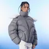 Men's Down Parkas HISTREX Bubble Hoody Mens Jackets Brand Menswear Winter Hip Hop Detachable Warm Parka Men Women Oversized Coats Jacket 220922