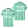 Men's Casual Shirts White T For Men Big And Tall Short Sleeve Spring Summer Printed Fashion Top Blouse