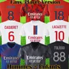 22 23 Maillot de Foot Soccer Jersey Tete ol 4th Blue Aouar Tagliafico Footbale Shirts 2022 2023Traore Man Kids Kits Equipment Lyon Tops