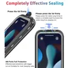 Mobiltelefonfälle Wasserdichte Hülle für iPhone 14 13 12 11 Pro Max XS Max XR Hülle Klare Rüstungsabdeckung Tauchen Unterwasser Schwimmen Outdoor SP9309654