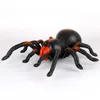2CHS Remote Control Spider Animal Toys Tarantula Simulation Red Infrared RC Creepy Led Eyes
