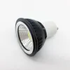 Högkvalitativ 6W 9W 12W GU10 LED -glödlampor Ljus 110V 220V Dimble Spotlights Warm/Cool White GU 10 Downlight