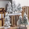 クリスマスの装飾装飾シーンの雰囲気のレイアウトミニホワイトラミナスツリーホームデスクトップスモール220921