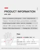 Cinq doigts gants femmes hommes gants de cyclisme doigt complet gants de vélo anti-dérapant gel pad moto VTT vélo de route gant Luva mitaine à vendre 220921