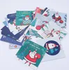 Joyeux Noël Cartes Bénédiction Carte De Voeux Enveloppe Nouvel An Carte Postale Cadeau Xmas Party Accessoires 30pcs / lot RRB15656