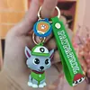 2022 Dekompression Toy Cartoon Puppy Keychain Pendant Animal Bag Liten Pendant Car Key Chain Ring Kids Gift C37