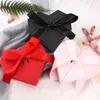 Gift Wrap Black Red Heart Shaped Gifts Box med Bows Valentines Day Presents Packaing Boxar Jubileums￶verraskning Br￶llopsdekorationer 220921