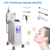 6 IN 1 Ossigeno Hydra Dermoabrasione Macchina RF Ringiovanimento Della Pelle Microdermoabrasione Aqua Peeling Bio-lifting Rimozione Delle Rughe Spa