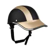 Cycling helmen motorfiets fietsen half open gezicht helm honkbal pet schuim gevulde pu hoed vizier veiligheid helm voor outdoor sport klimmen honkbal T220921