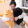 2022 cute 25cm fat cat plush doll soft cute face pussy ragdoll soothing cylindrical lithe down cotton pillow kids toy C40