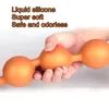 Anal Toys Huge 9 Ball Beads Tail Sex For Men Women Expansion Butt Plug Balls Party Luminous Ass BDSM 220922