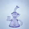 Yeni nargile mor lollipop kalın başı bubbler bong beher boru bongs su bongs1444807