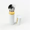 Flatware Sets 100set/lot 3 In1 Cutlery Set Stainless Steel Fork Travel Pen Tableware Faqueiro Inox