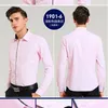 Mäns avslappnade skjortor 2023 Långärmad professionell skjorta Mäns vita företag slitage G17 220921
