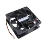 Computer Coolings DF1203812B2FN CPU Fan CPU 12x12x3.8cm 4pin 4 Wire CFM Potężny serwer sterowania temperaturą chłodne łożysko podwójne kulki