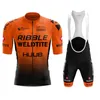 Wielershirtsets Ribble Weldtite Wielershirtset HUUB Wielerkleding Heren Racefietsshirts Pak Fietsbroek MTB Maillot Culotte 220922