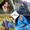 Kamp Uyku Tulumu Hafif 4 Sezon Sıcak Soğuk Zarf Backpacking Uyku Tulumu Açık Seyahat Yürüyüşü RL218