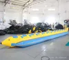 工場の直接卸売インフレータブルおもちゃ12人フライフィッシュウォータースポーツゲームインフレータブルバナナボート