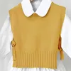 Conjuntos de ropa Primavera otoño niñas bebés dulce Color caramelo tejido suéter chaleco camisas ropa conjunto niños blusa coreana chaleco trajes 20220922 E3