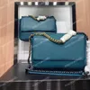 Luxurys Women Chain Crossbody Bags Designers 19 حقيبة يد من الشبكة الشاش