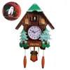 Horloges murales de luxe coucou horloge salon montre chambre d'enfants oiseau balançoire pendule montres décor à la maison Pendule Murale